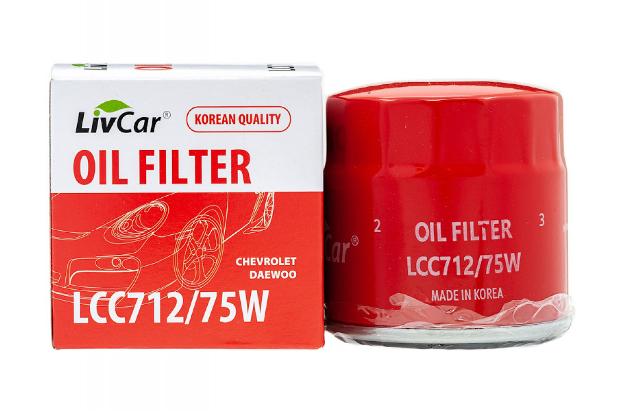 LIVCAR OIL FILTER LCC712/75W / аналог MANN W 712/75 nexia